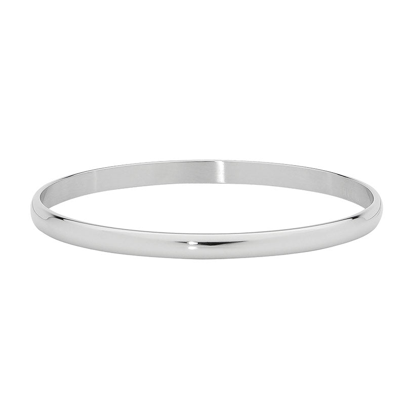 Stainless Steel Bangle Gold - SB110G - Markbridge Jewellers