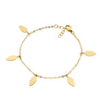 Stainless Steel Bangle Gold - SB199G - Markbridge Jewellers