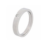 Stainless Steel & Cubic Zirconia Ring - Markbridge Jewellers