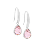 Stainless Steel Earring Amethyst Gold - SE180A-G - Markbridge Jewellers