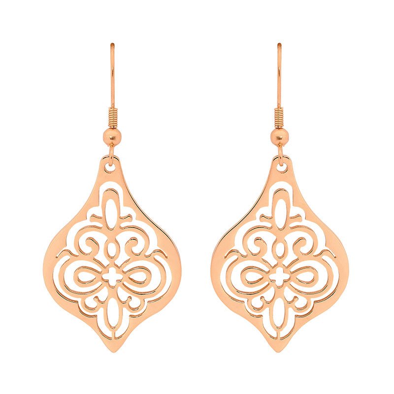Stainless Steel Earring Gold - SE133G - Markbridge Jewellers