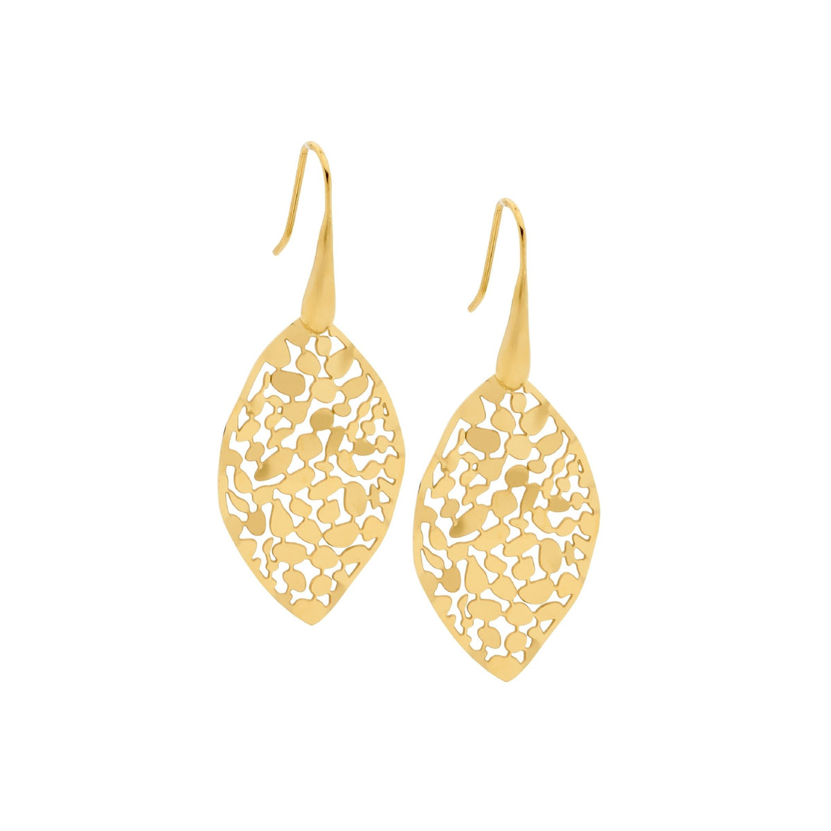 Stainless Steel Earring Gold - SE222G - Markbridge Jewellers