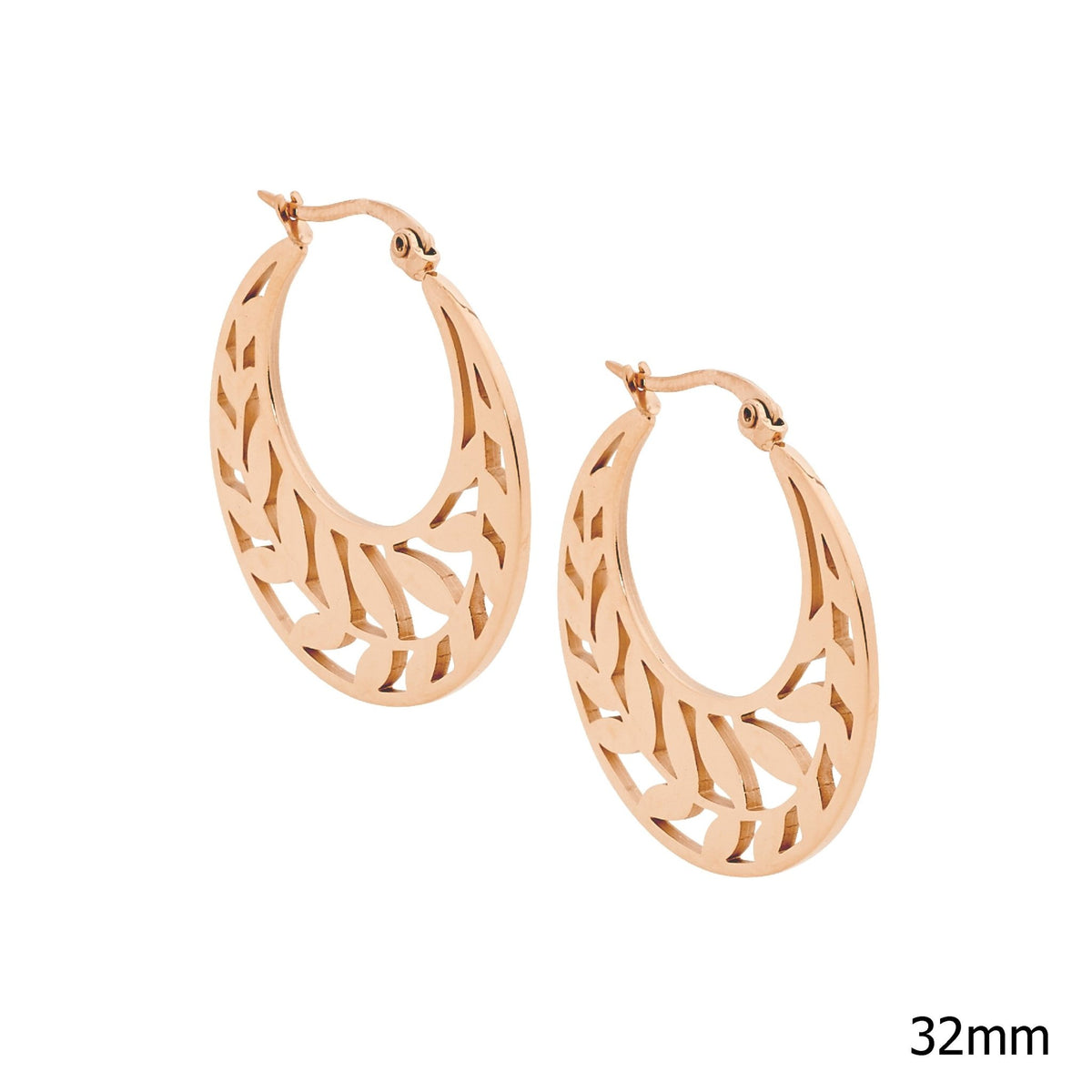 Stainless Steel Earring Gold - SE240G - Markbridge Jewellers