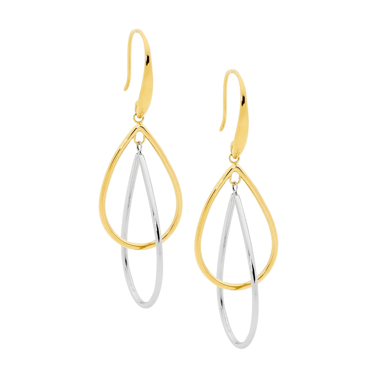 Stainless Steel Earring Gold - SE243G - Markbridge Jewellers