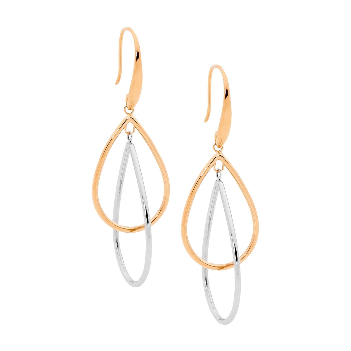 Stainless Steel Earring Gold - SE243G - Markbridge Jewellers
