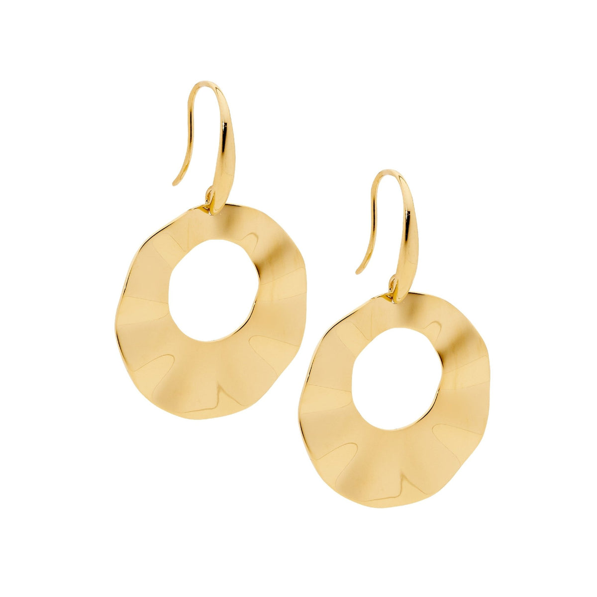 Stainless Steel Earring Gold - SE247G - Markbridge Jewellers