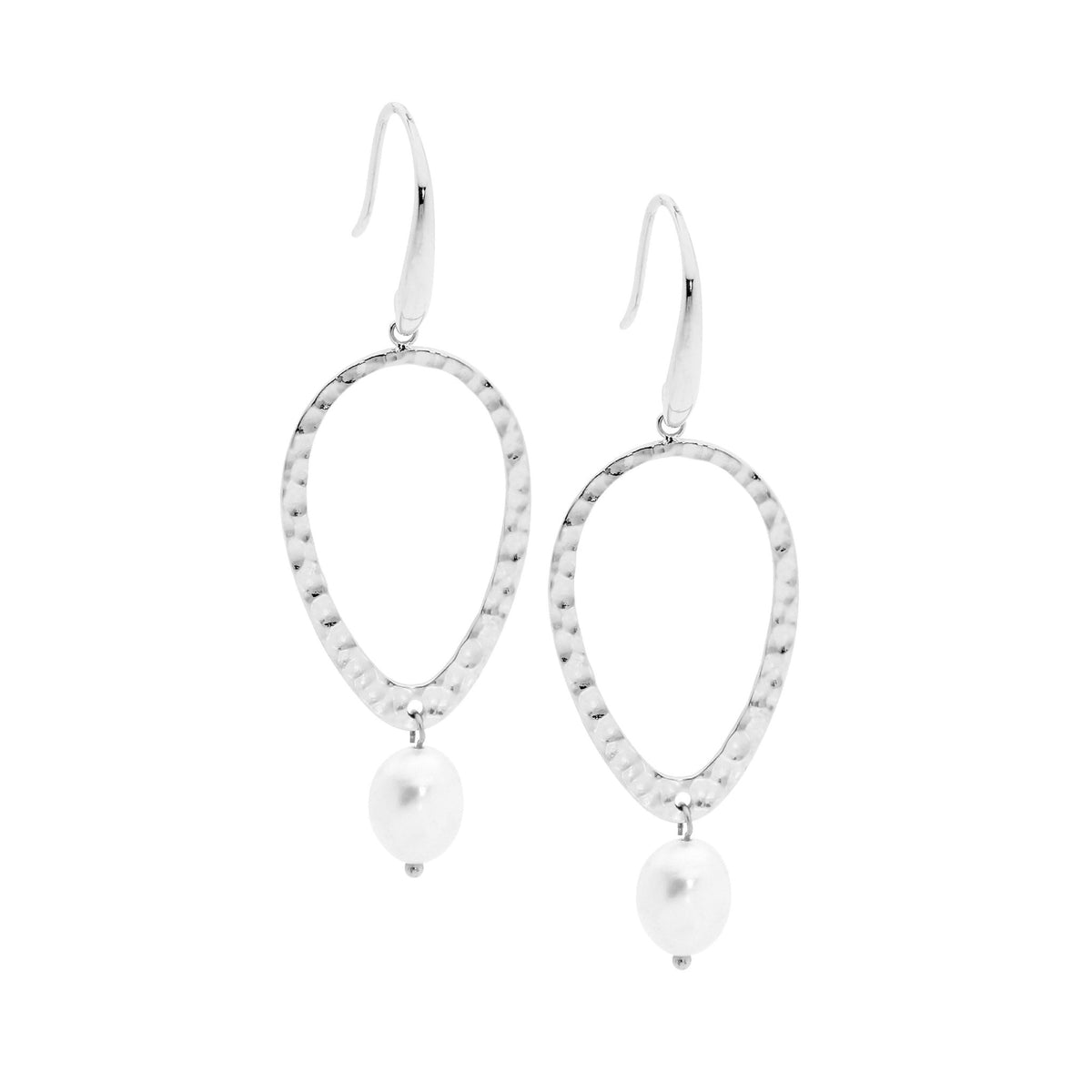 Stainless Steel Earring Silver - SE225S - Markbridge Jewellers