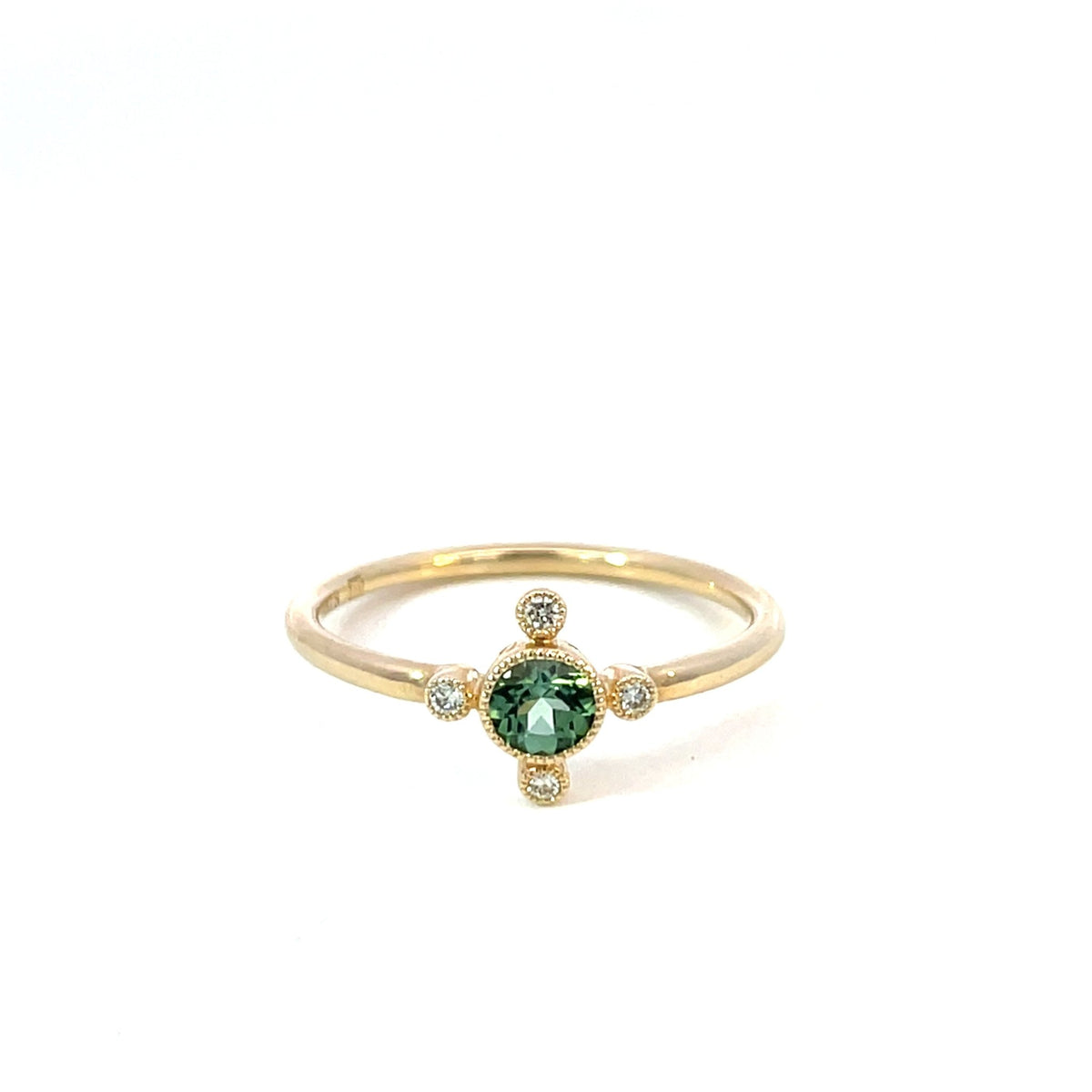 Tourmaline & Diamond Dress Ring - Markbridge Jewellers