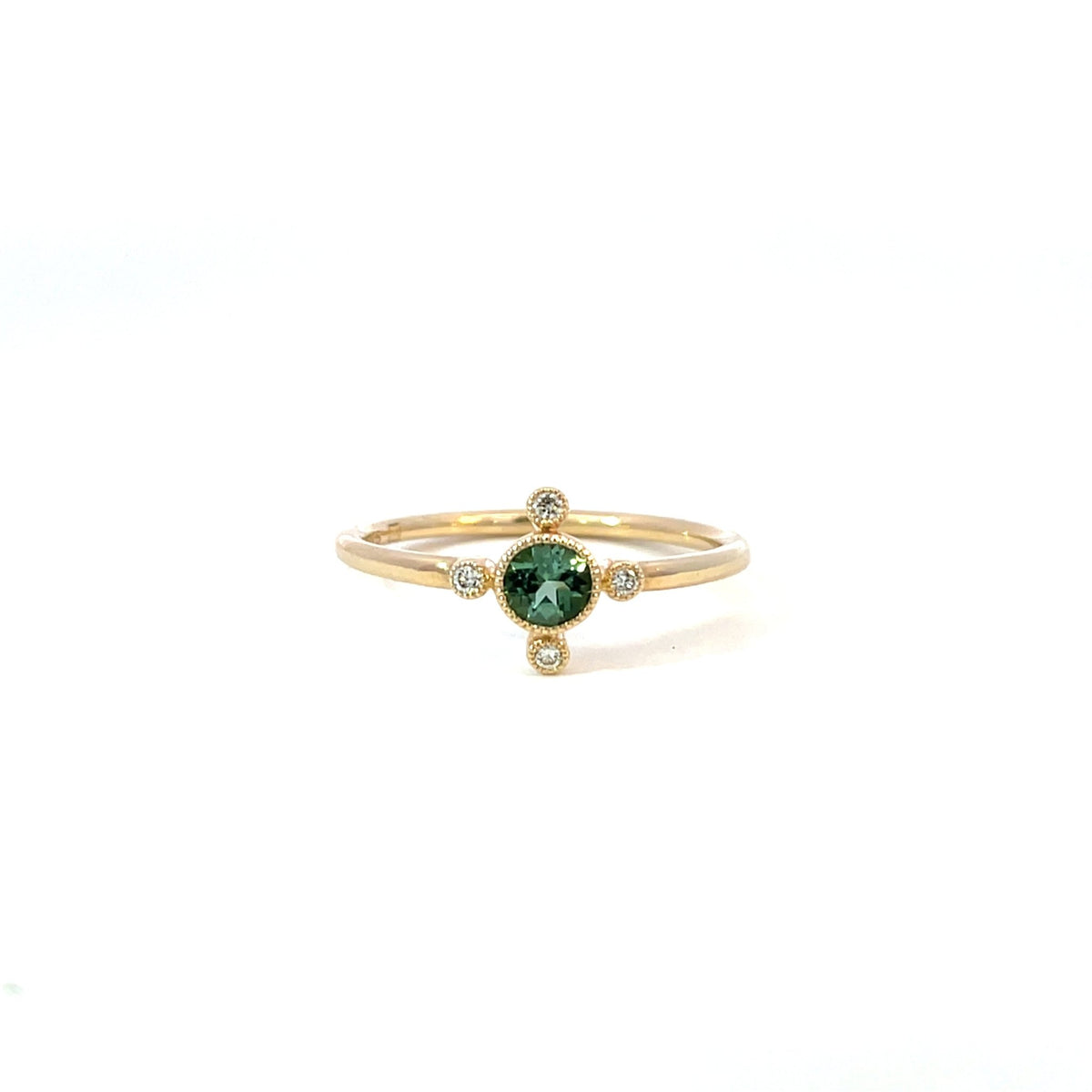 Tourmaline & Diamond Dress Ring - Markbridge Jewellers
