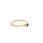Tourmaline Twist Ring - Markbridge Jewellers