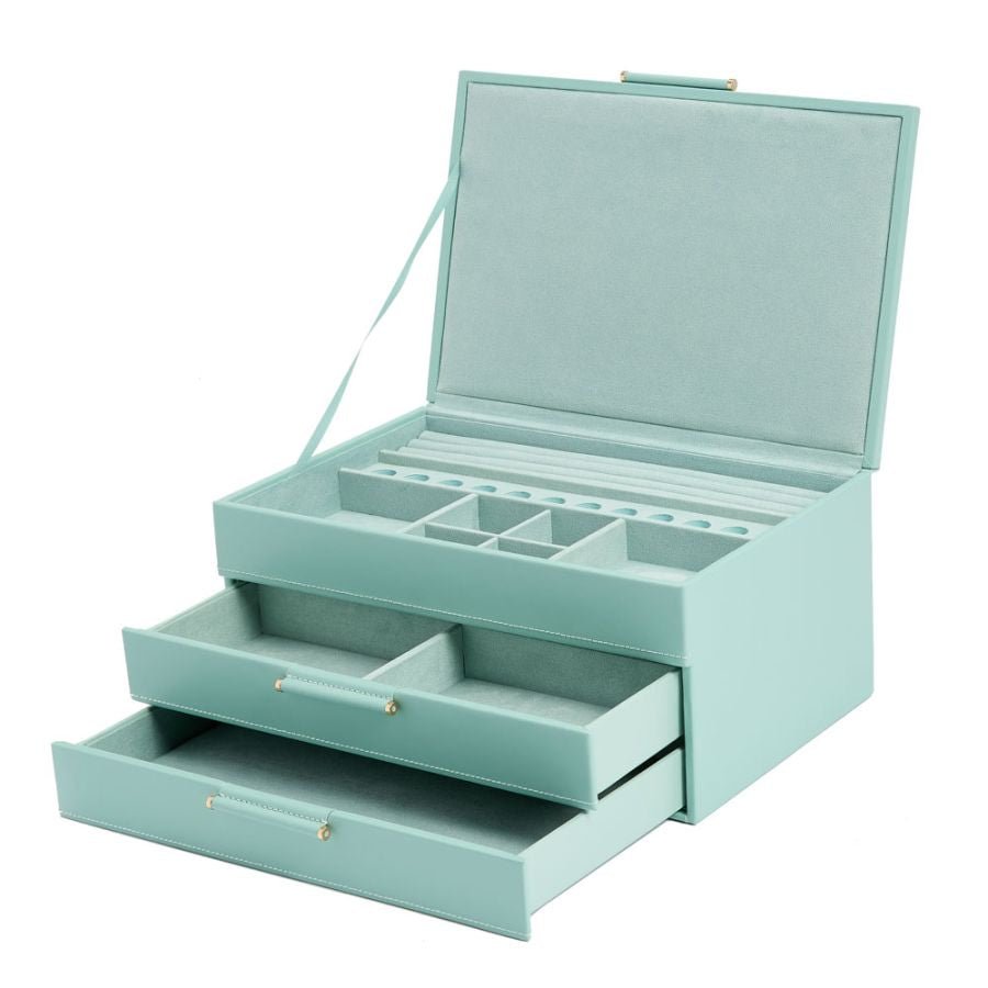 Wolf Sofia Leather Jewellery Box - Markbridge Jewellers