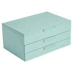 Wolf Sofia Leather Jewellery Box - Markbridge Jewellers