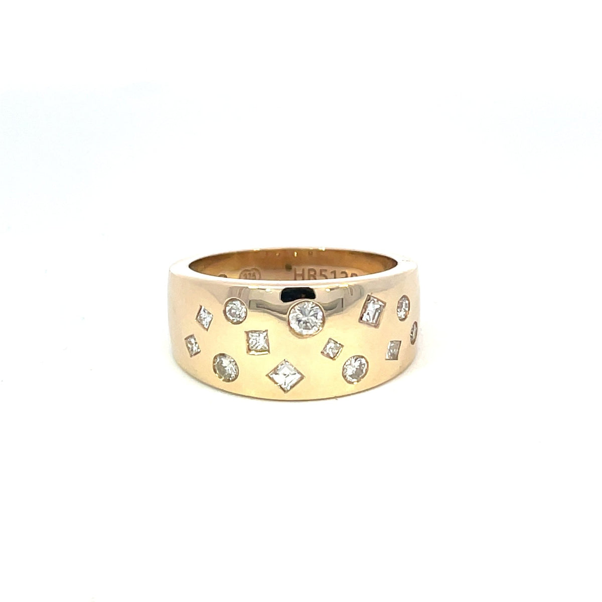 Yellow Gold & Diamond Dress Ring - Markbridge Jewellers