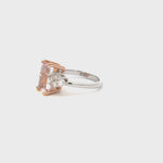 Morganite & Diamond Dress Ring