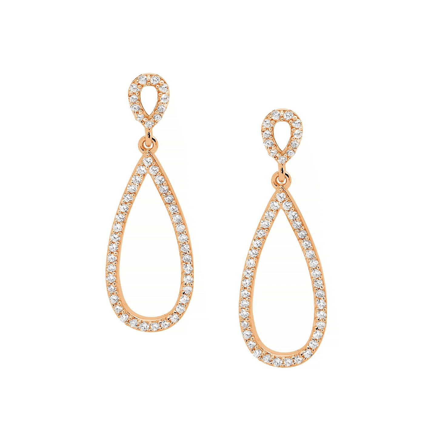 Hollow Pear-shape Earrings