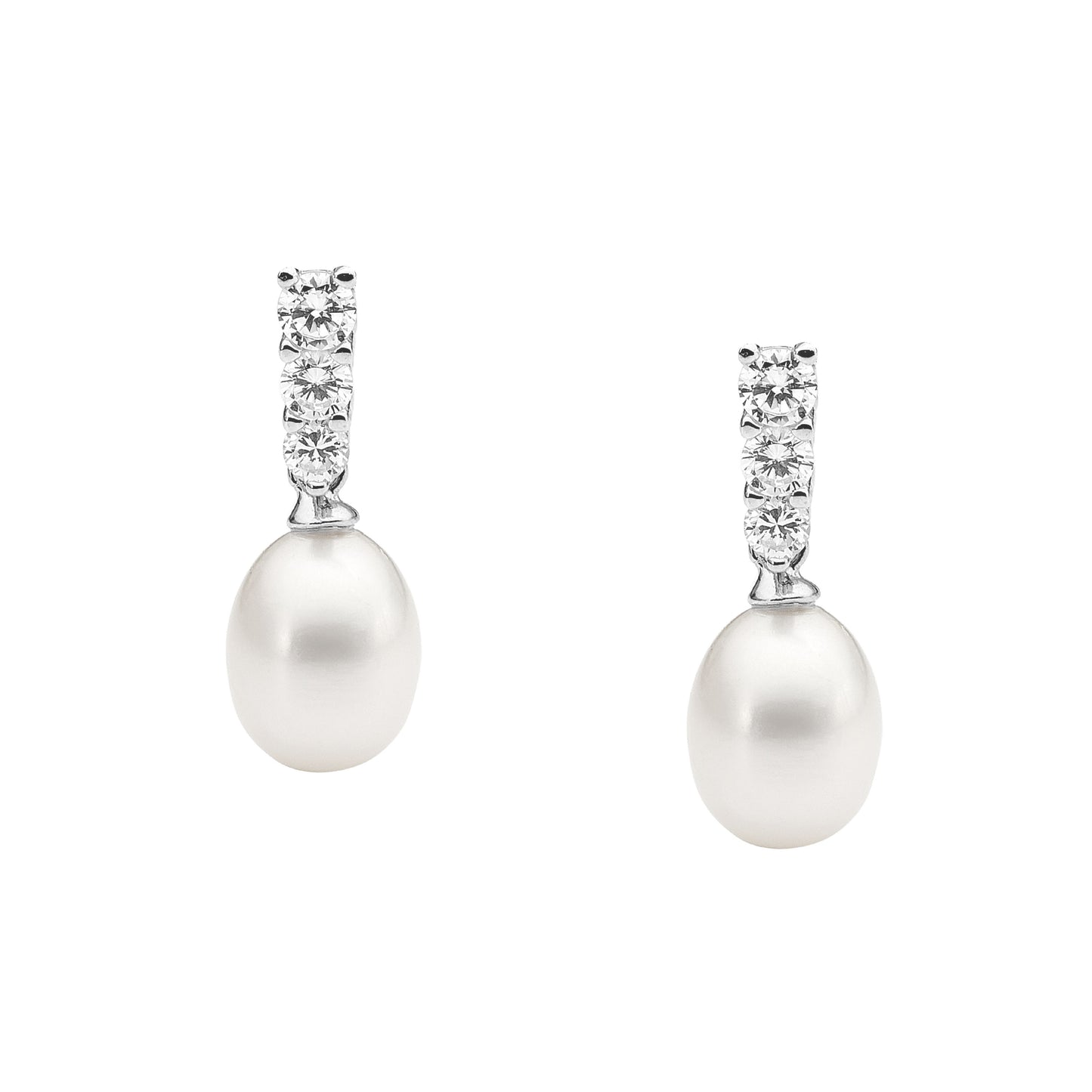 Drop Pearl Earrings