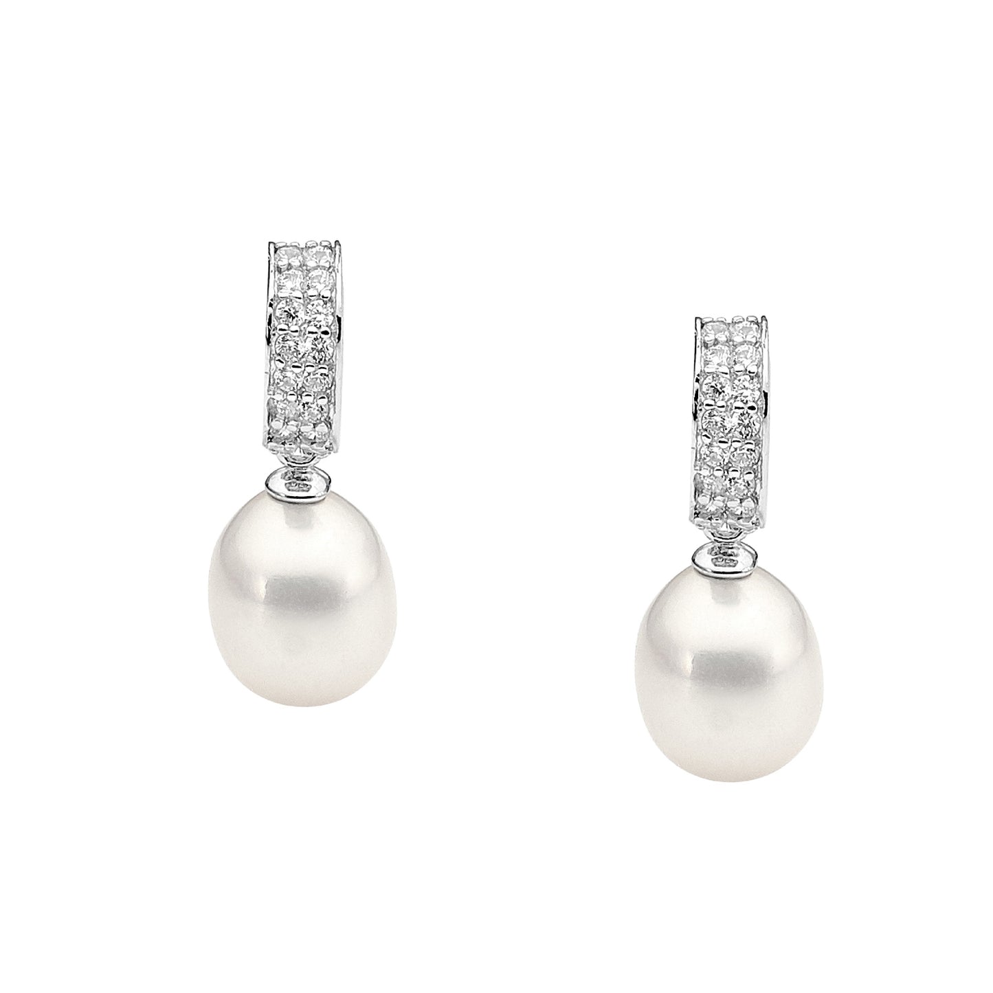 Drop Pearl Earrings
