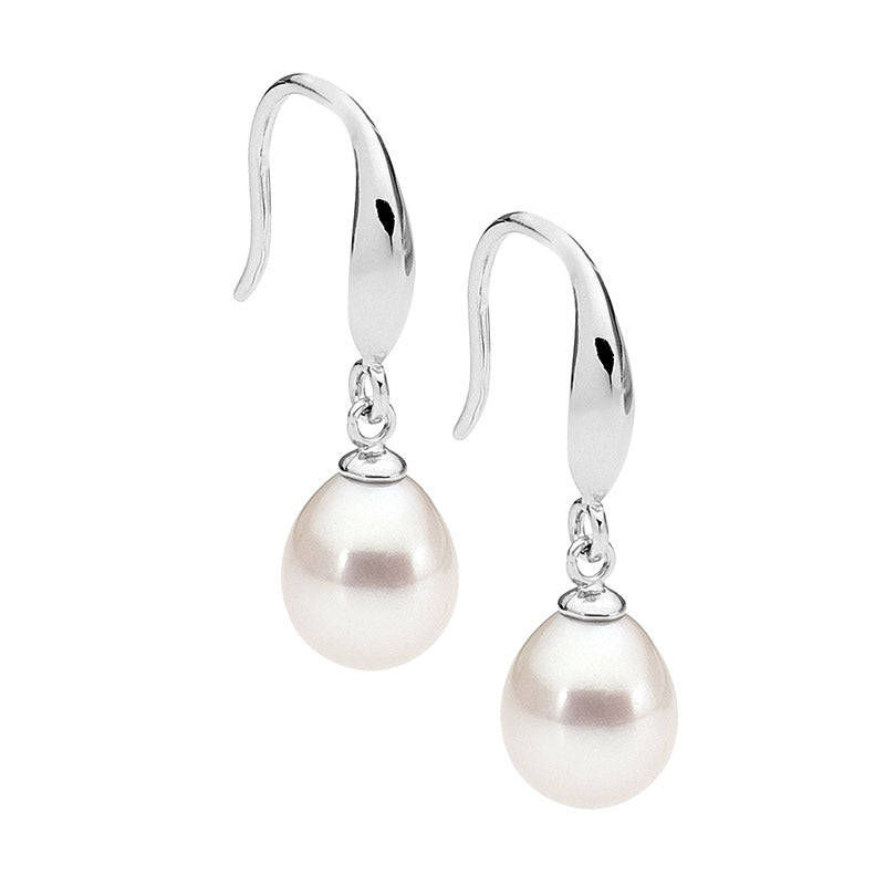 Drop Pearl Earrings