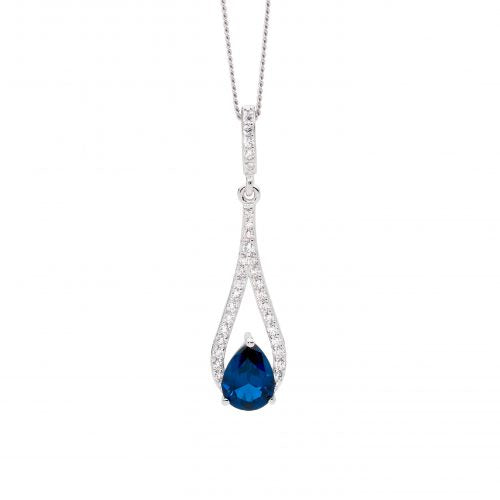 Drop Pear Shape Necklace