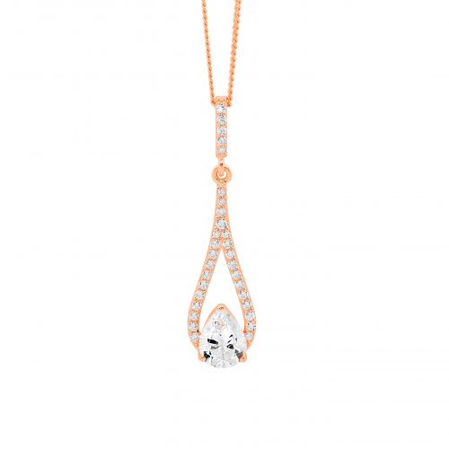 Drop Pear Shape Necklace