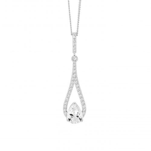 Drop Pear Shape Necklace