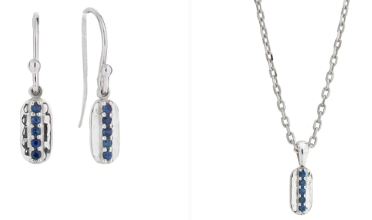 Bays Collection Akuna Necklace and Earrings Set