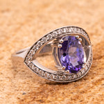 Tanzanite & Diamond Dress Ring