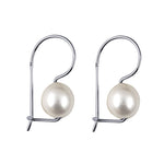 10mm Freshwater Cultured Pearl Euro Earrings - Markbridge Jewellers