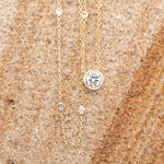 14ct Yellow Gold 1.02ct Lab Grown Diamond Necklace - Markbridge Jewellers