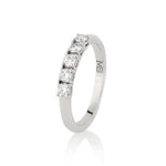 5 Diamond Wedding Ring - Markbridge Jewellers