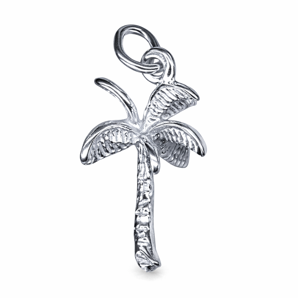 Sterling Silver Palm Tree Charm