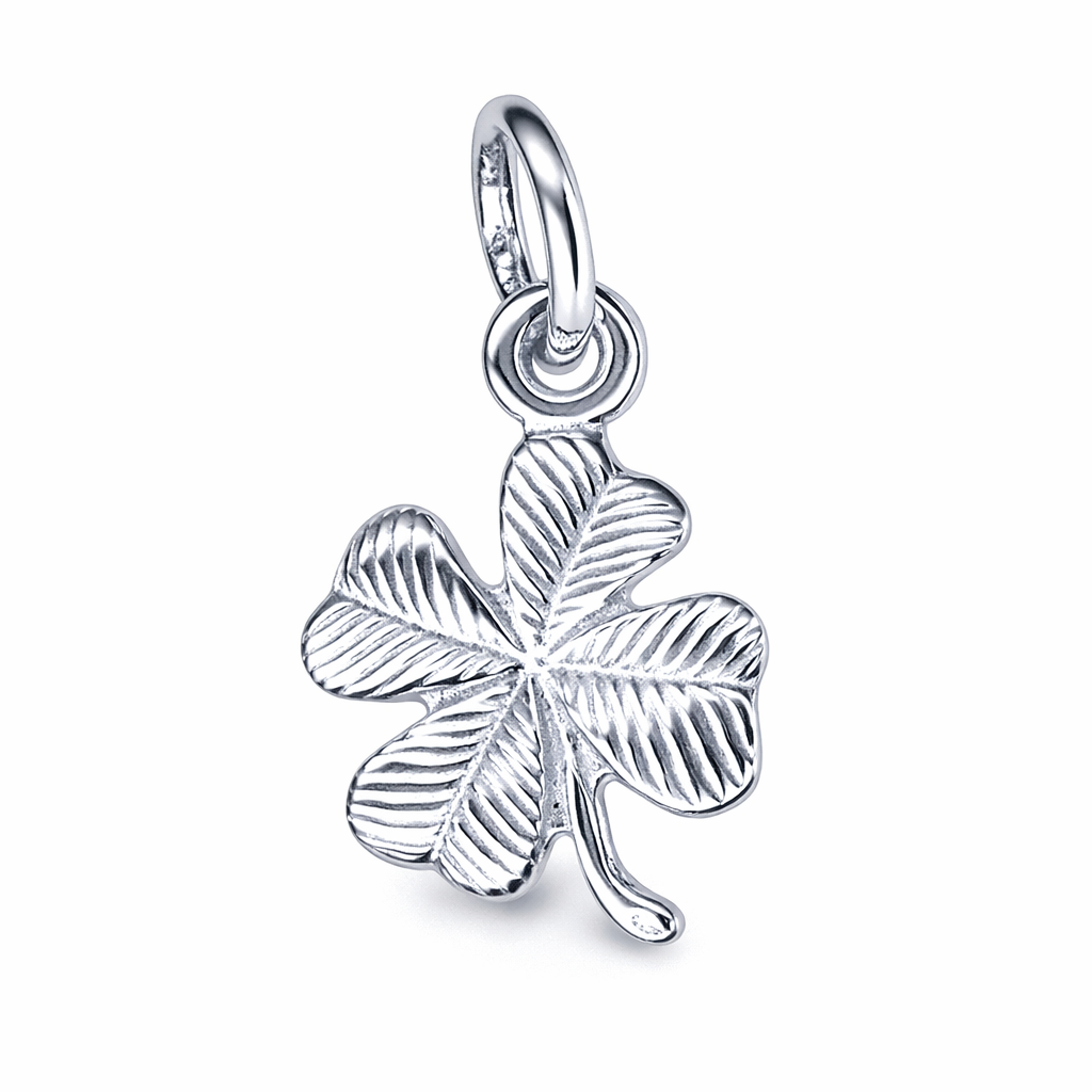 Sterling Silver 4 Leaf Clover Charm