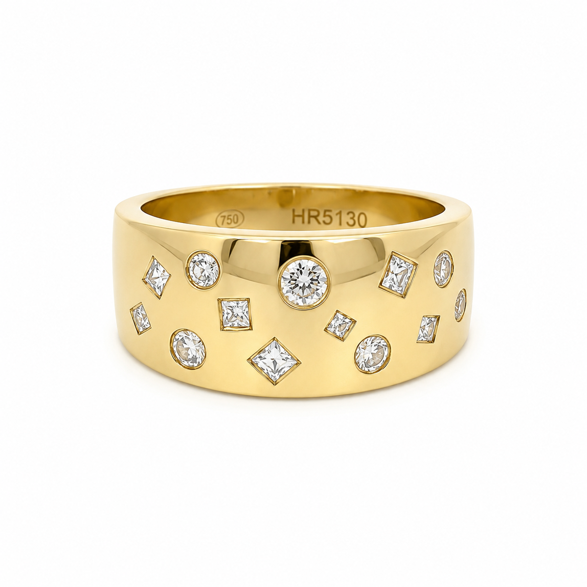 Yellow Gold & Diamond Dress Ring