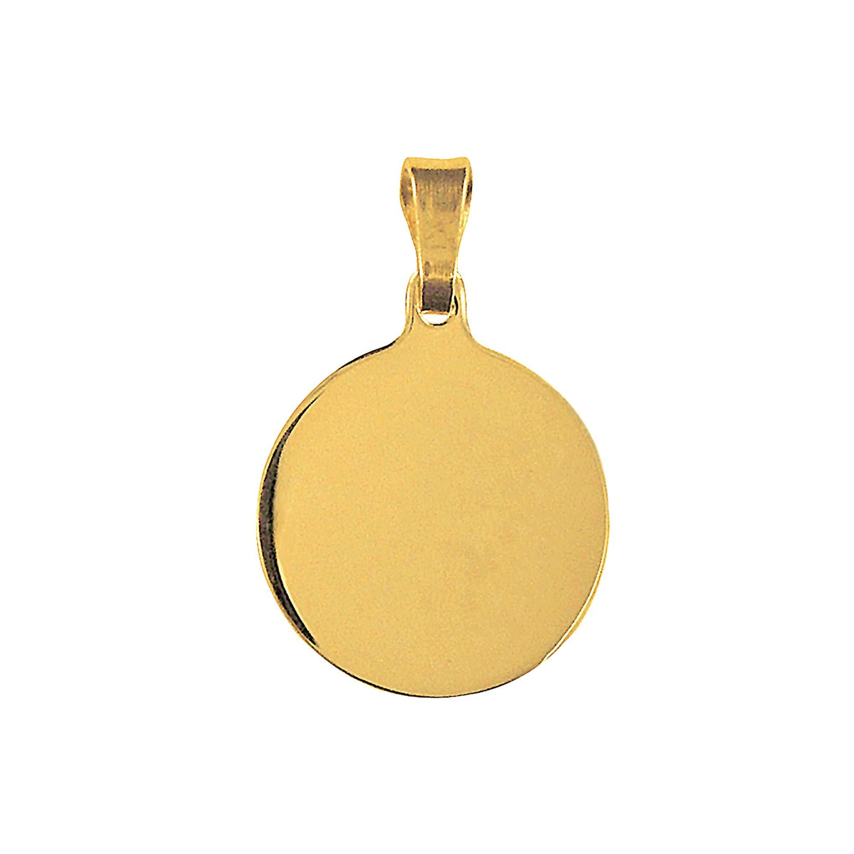 9ct Yellow Gold Round Engraving Shape - Markbridge Jewellers