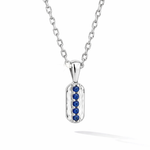 Bays Collection 'Akuna' Blue Sapphire Pendant