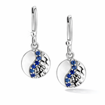 Bays Collection Blue Sapphire Earrings