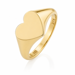 Heart Shape Signet Ring