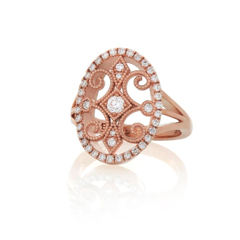 Art Deco Style Diamond Ring - Markbridge Jewellers