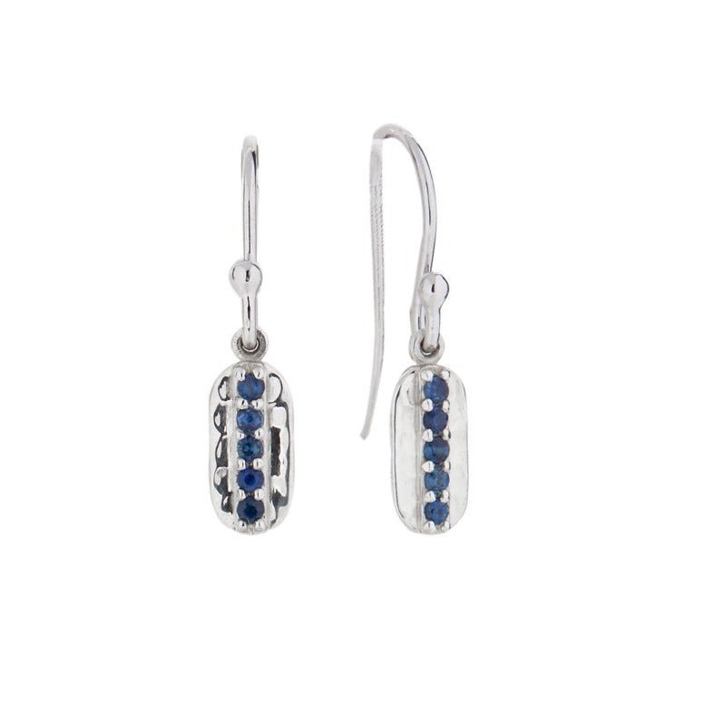 Bays Collection 'Akuna' Blue Sapphire Earrings - Markbridge Jewellers