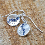 Bays Collection Blue Sapphire Earrings - Markbridge Jewellers