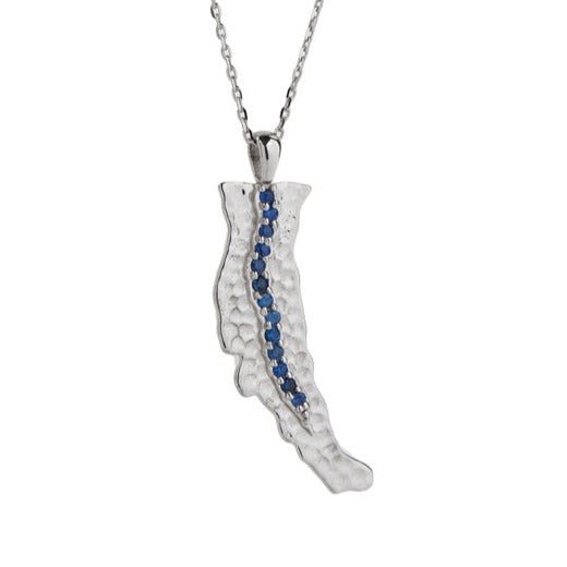 Bays Collection 'Yeomans' Blue Sapphire Pendant - Markbridge Jewellers