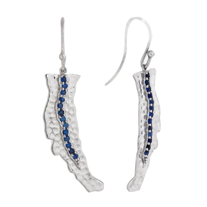 Bays Collection ‘Yeomans’ Sapphire Earrings - Markbridge Jewellers