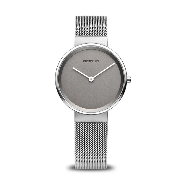 Bering Brushed Silver Ladies Watch - Markbridge Jewellers