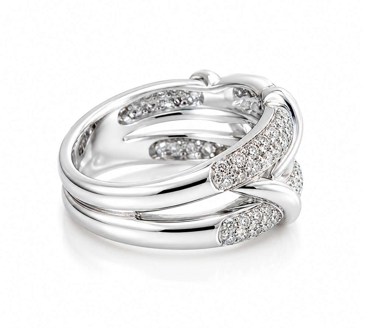 Pave Diamond Ring