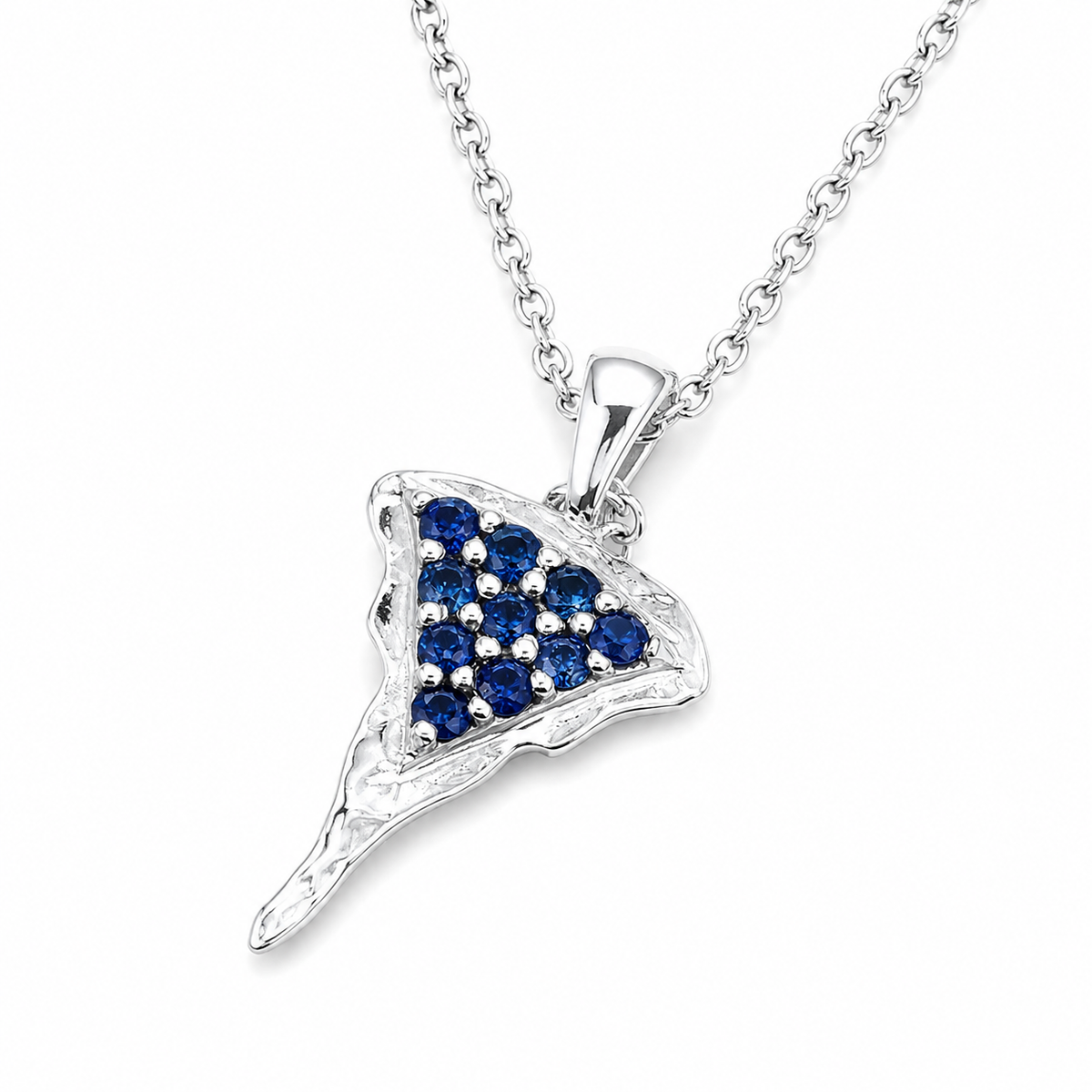 Bays Collection 'Little Jerusalem' Blue Sapphire Pendant
