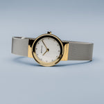 Bering Classic Polished Gold Ladies Watch