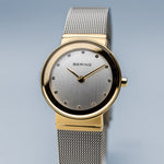 Bering Classic Polished Gold Ladies Watch
