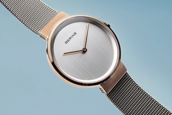 Bering Classic Polished rose gold Watch