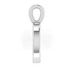 9ct Gold Diamond Cluster Initial Pendant