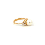 Diamond and Pearl Ring - Markbridge Jewellers